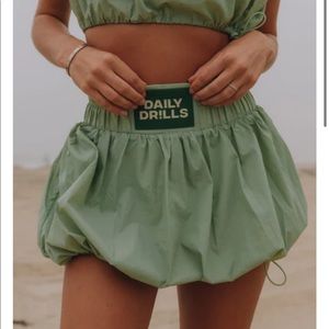 Daily drills bubble skirt- harbor